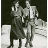 Barbara Feldon and Laurence Luckinbill in the stage production Past Tense