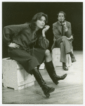 Barbara Feldon and Laurence Luckinbill in the stage production Past Tense
