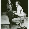 Barbara Feldon and Laurence Luckinbill in the stage production Past Tense