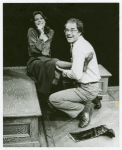 Barbara Feldon and Laurence Luckinbill in the stage production Past Tense
