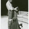 Laurence Luckinbill and Barbara Feldon in the stage production Past Tense
