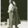 Laurence Luckinbill and Barbara Feldon in the stage production Past Tense