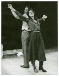Laurence Luckinbill and Barbara Feldon in the stage production Past Tense
