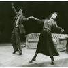 Laurence Luckinbill and Barbara Feldon in the stage production Past Tense