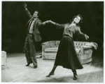 Laurence Luckinbill and Barbara Feldon in the stage production Past Tense