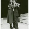 Barbara Feldon and Michael Miller in the stage production Past Tense