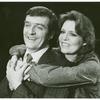 Michael Miller and Barbara Feldon in the stage production Past Tense