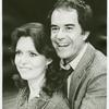 Publicity photograph of Barbara Feldon and Laurence Luckinbill