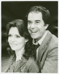 Publicity photograph of Barbara Feldon and Laurence Luckinbill