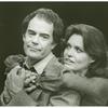 Publicity photograph of Laurence Luckinbill and Barbara Feldon