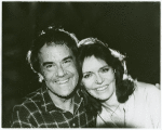 Publicity photograph of Laurence Luckinbill and Barbara Feldon