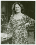 Colleen Dewhurst in the stage production The Queen and the Rebels