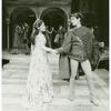 Pamela Payton-Wright and Paul Rudd in the stage production Romeo and Juliet
