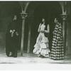 Armand Assante, Delphi Harrington, and Lester Rawlins in rehearsal for the stage production Romeo and Juliet
