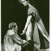 Christopher Plummer and David Carradine in the stage production The Royal Hunt of the Sun