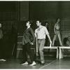 Rehearsal for the stage production The Royal Hunt of the Sun