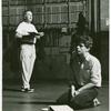 Rehearsal for the stage production The Royal Hunt of the Sun