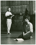 Rehearsal for the stage production The Royal Hunt of the Sun