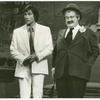 Jim Dale and Paul Brooke in the stage production Scapino