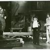Gavin Reed, Richard Kane, and Jim Dale in the stage production Scapino