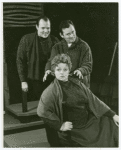 John Harkins, Gene Roche, and Sasha von Scherler in the stage production Under Milk Wood