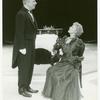 Philip Bosco and Uta Hagen in the stage production You Never Can Tell