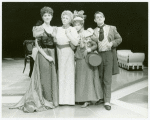 Lise Hilboldt, Uta Hagen, Amanda Plummer, and John David Cullum in the stage production You Never Can Tell