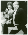 Lise Hilboldt and Stefan Gierasch in the stage production You Never Can Tell