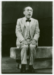 Menasha Skulnik in the stage production The Zulu and the Zayda