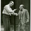 Joe Silver and Menasha Skulnik in the stage production The Zulu and the Zayda