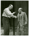 Joe Silver and Menasha Skulnik in the stage production The Zulu and the Zayda