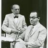 Menasha Skulnik and Joe Silver in the stage production The Zulu and the Zayda