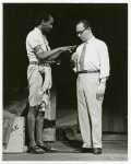 Louis Gossett and Joe Silver in the stage production The Zulu and the Zayda