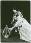 Tom Rummler and Judith Andress in the stage production The Balcony