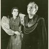 Grayson Hall and Al Viola in the stage production The Balcony