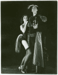 Diana Muldaur and Jerry Hardin in the stage production The Balcony