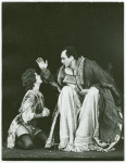 Tom Rummler and Loretta Swit in the stage production The Balcony