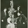 Frank Shaw Stevens, F. M. Kimball, Grayson Hall, Alek Primrose, and Al Viola in the stage production The Balcony