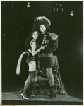 Arnette Jens and Tom Ruisinger in the stage production The Balcony