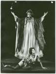 Tom Rummler and Loretta Swit in the stage production The Balcony