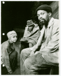 Zakes Mokae, Paul Benjamin, and Ruby Dee in the stage production Boesman and Lena