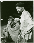 Paul Benjamin, Ruby Dee, and Zakes Mokae in the stage production Boesman and Lena