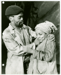 Zakes Mokae and Ruby Dee in the stage production Boesman and Lena