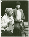 Ruby Dee and James Earl Jones in the stage production Boesman and Lena