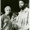 Ruby Dee and Zakes Mokae in the stage production Boesman and Lena