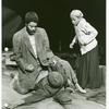 Zakes Mokae, Paul Benjamin, and Ruby Dee in the stage production Boesman and Lena