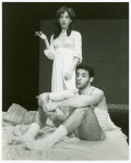 June Stein and John Turturro in the stage production Danny and the Deep Blue Sea