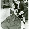 Roxanne Hart and Remak Ramsay in the stage production The Devil's Disciple