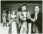 Robert Emmet, J. Grant Albrecht, Roxanne Hart, Paul Ukena Jr., and Victor Garber in the stage production The Devil's Disciple