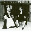 Rosemary Murphy and Remak Ramsay in the stage production The Devil's Disciple